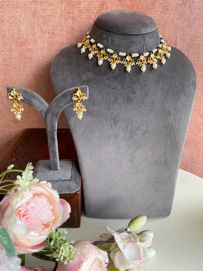 Classic pearl Kundan Necklace set