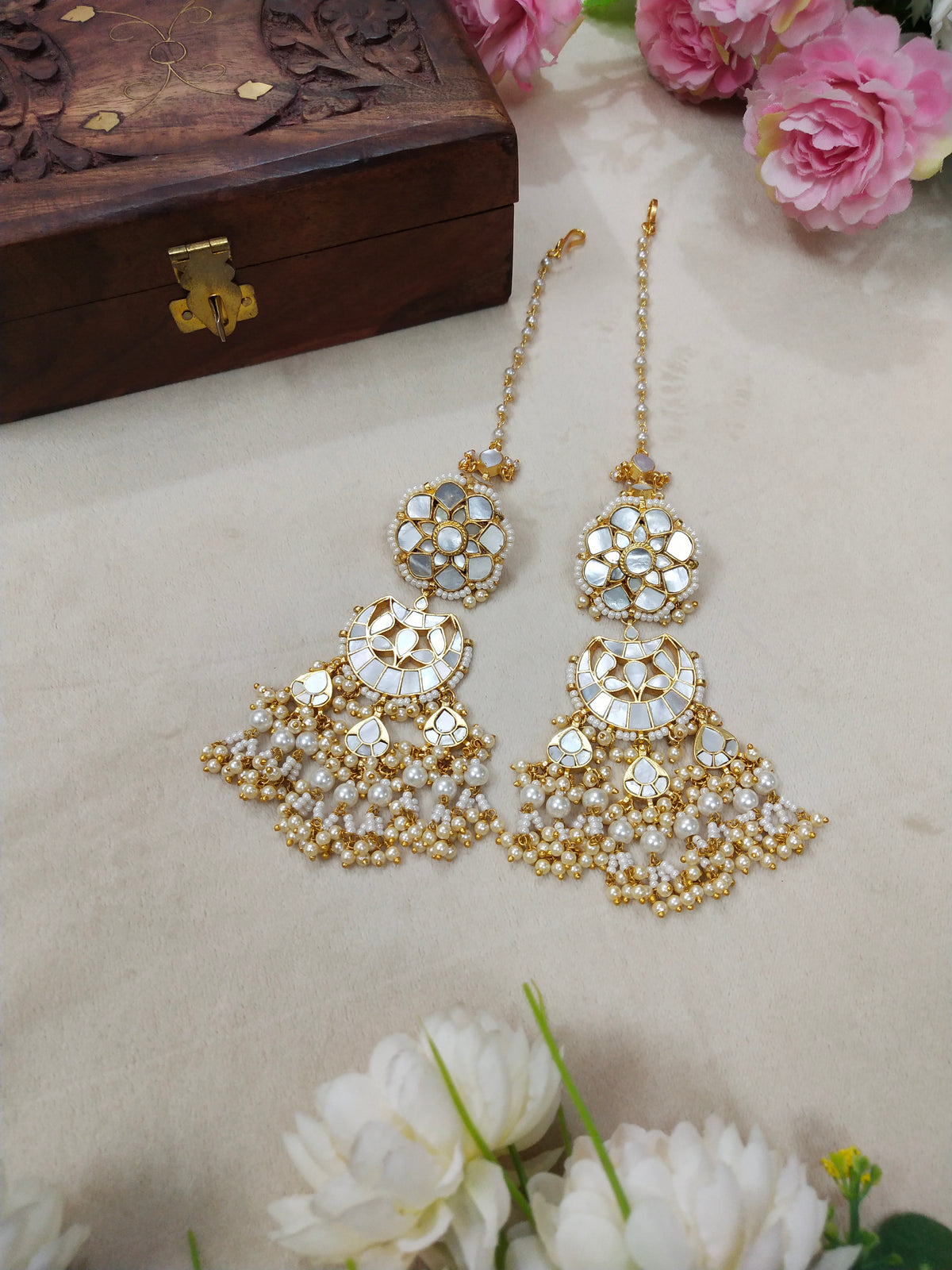 Mother Of Pearl Earrings