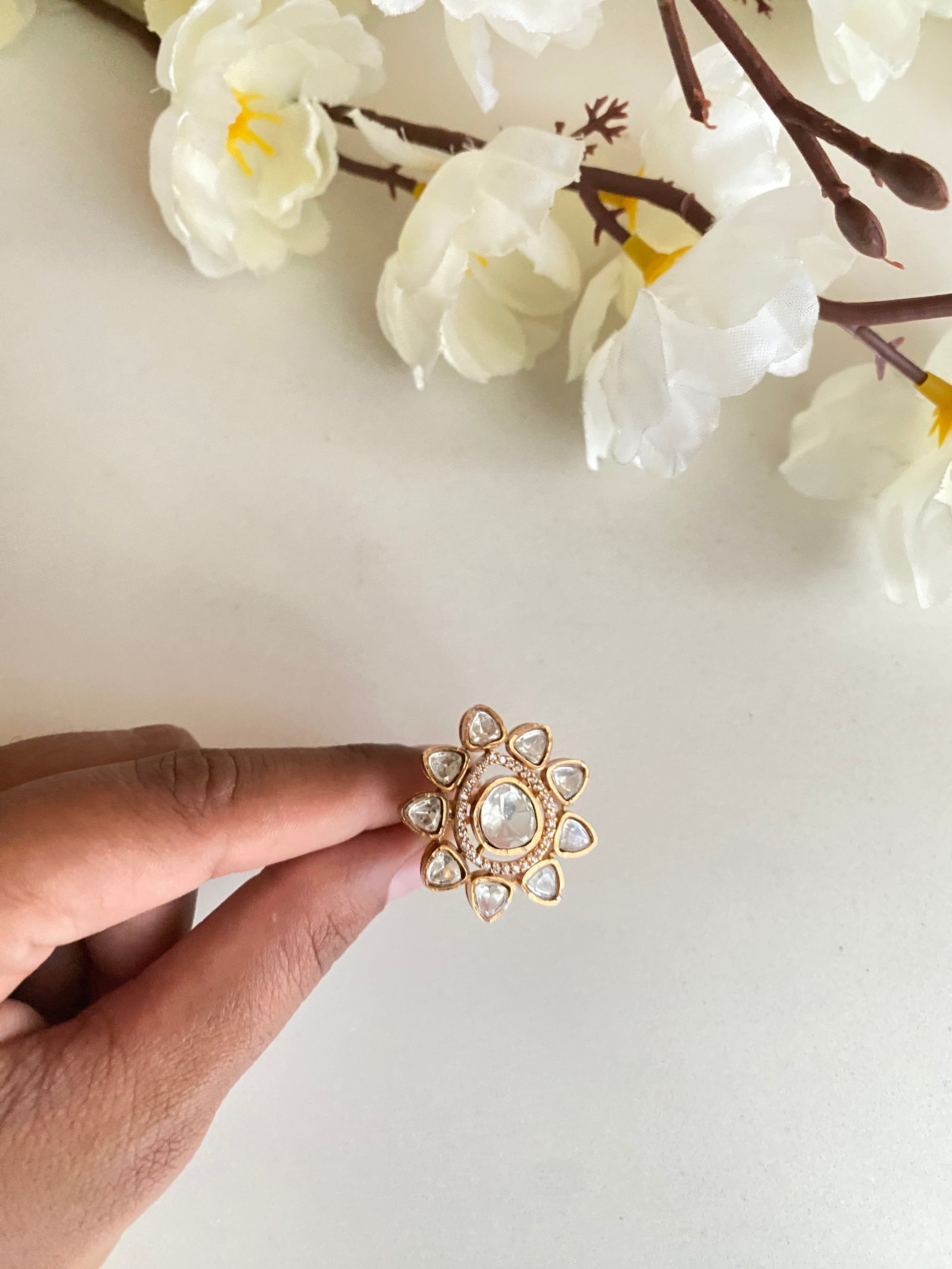 Moissanite Ring