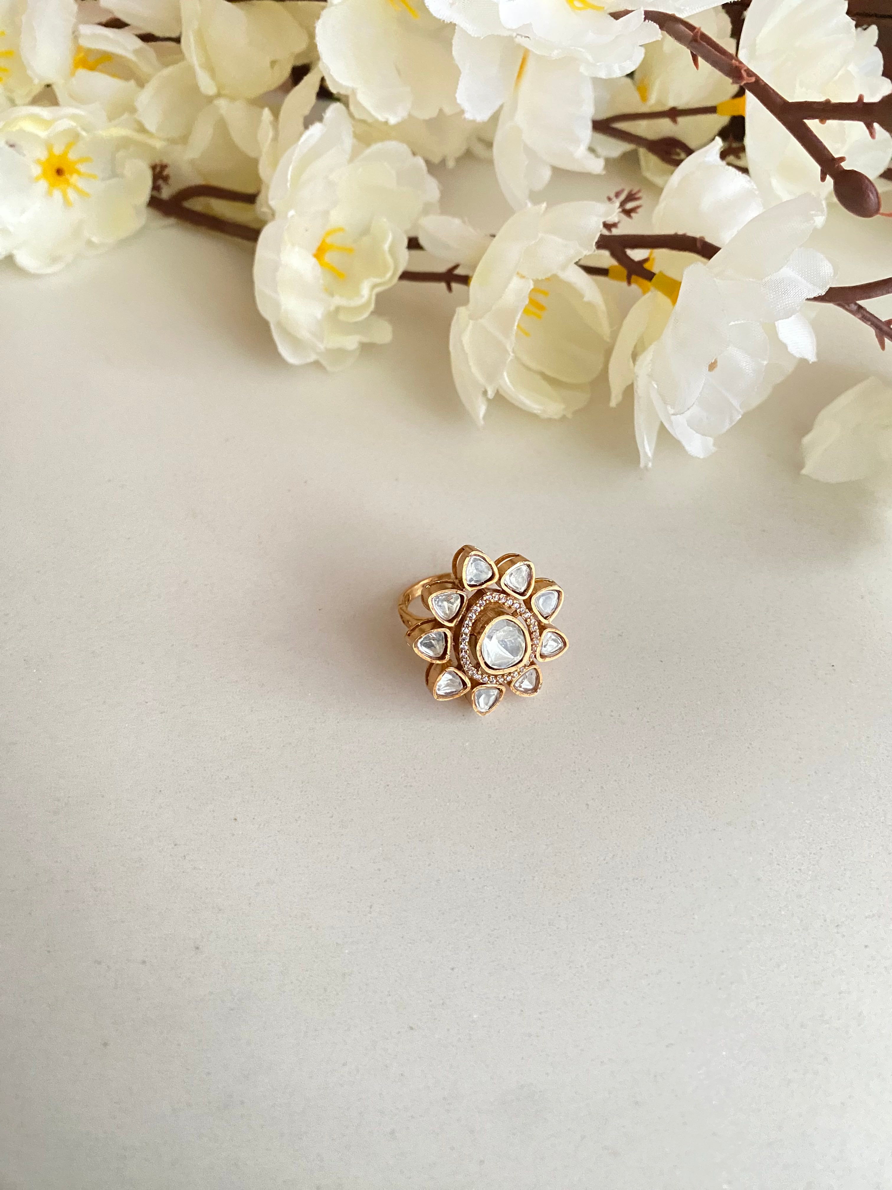 Moissanite Ring