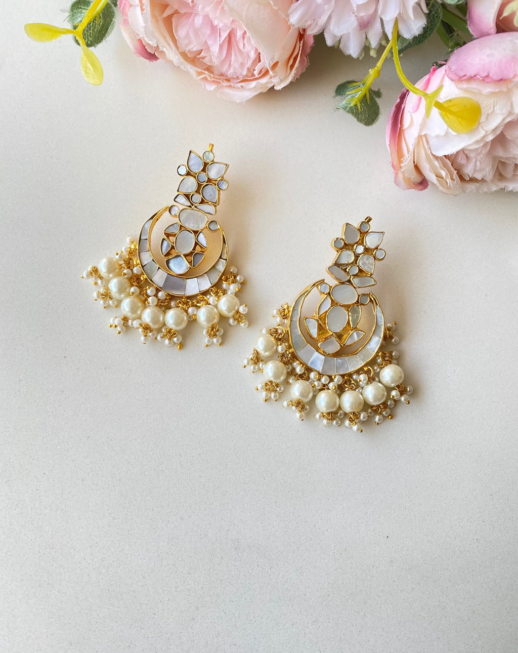 Mother of pearl earrings