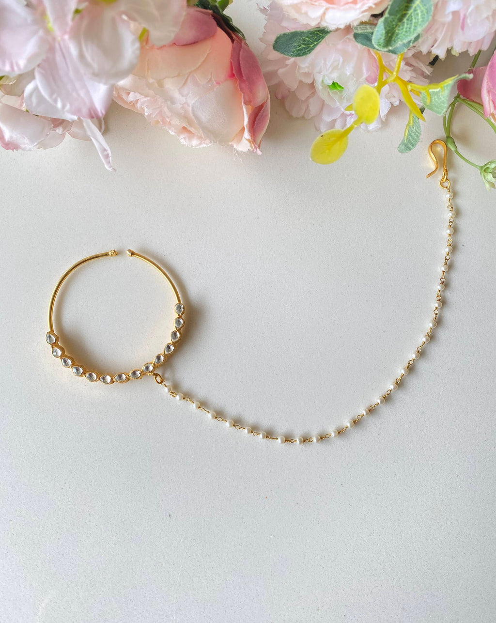 Kundan Nose Ring