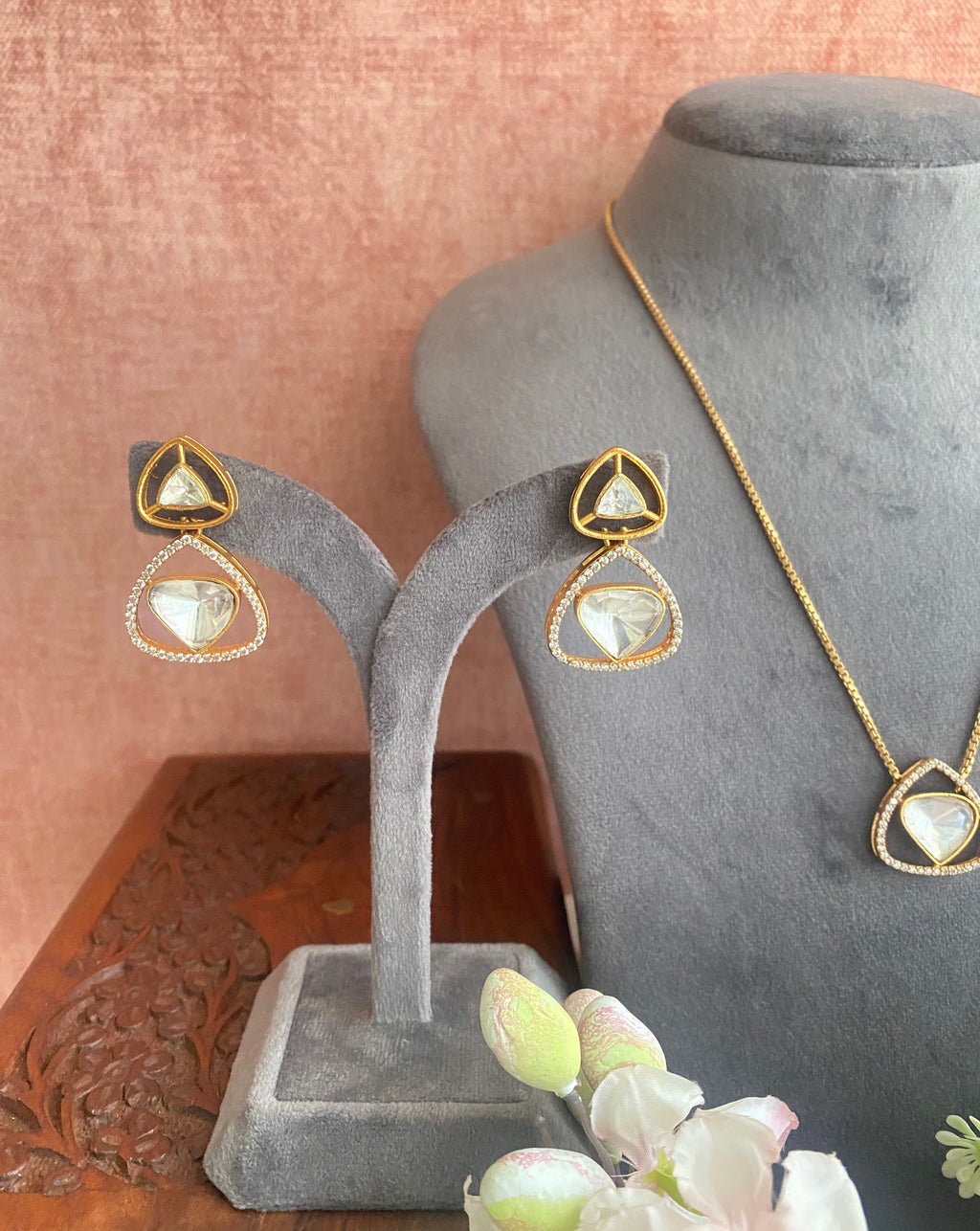 Kundan Pendant set