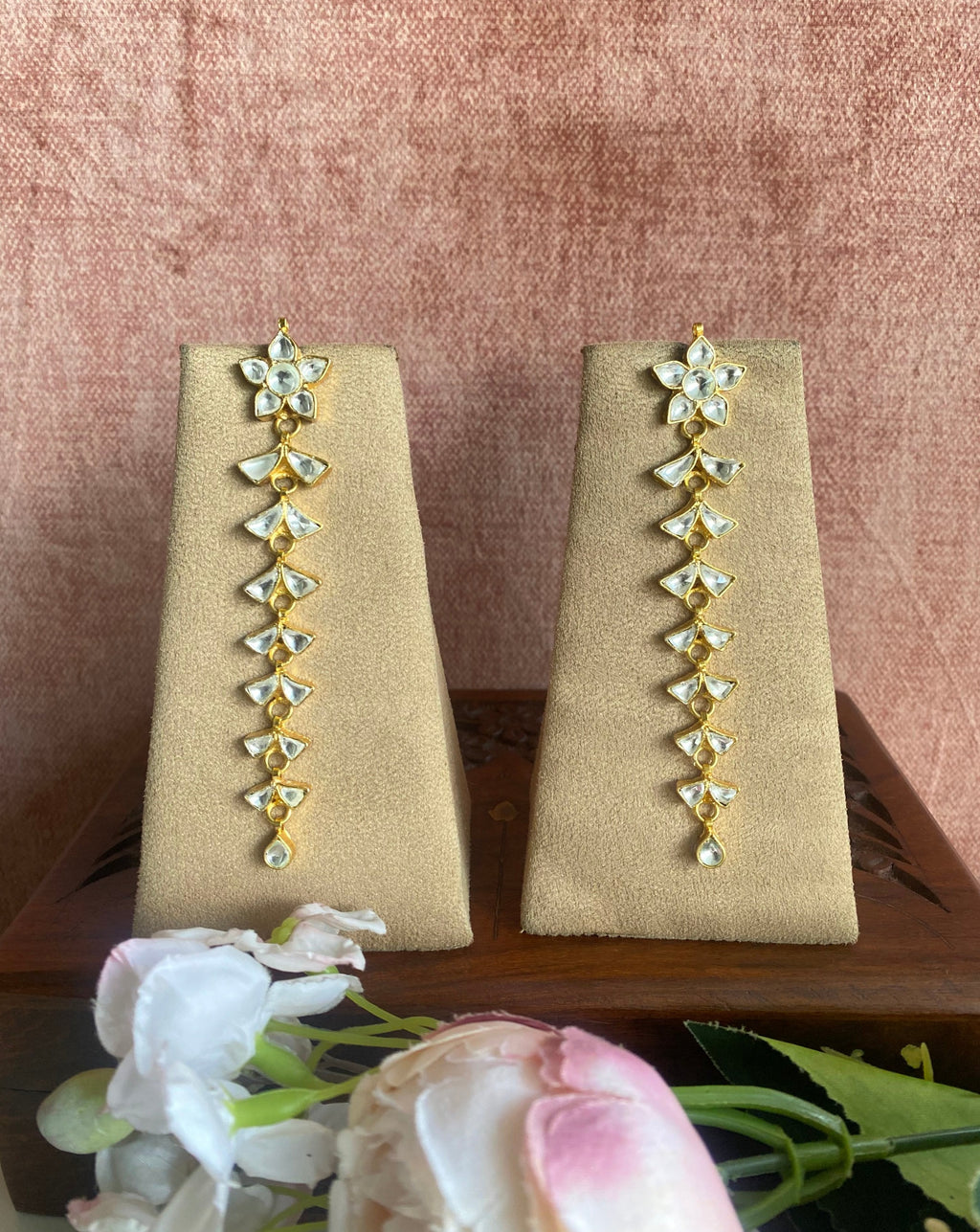 Kundan earrings