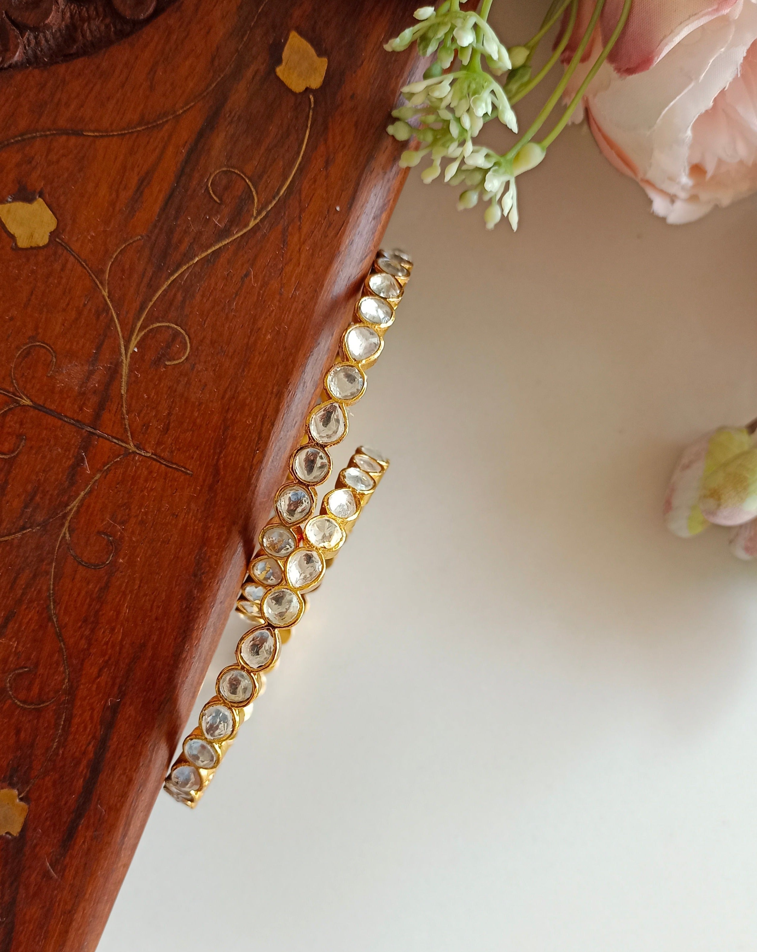 Kundan Bangles for chooda