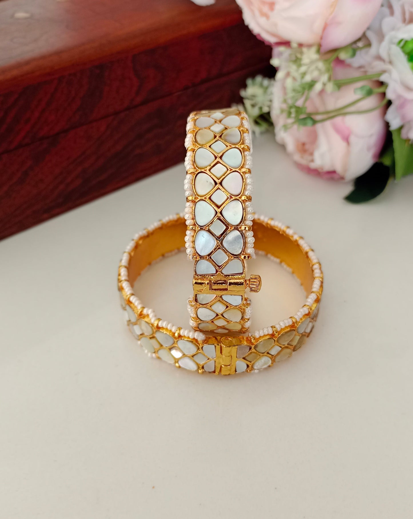 Mother Of Pearl Bangles